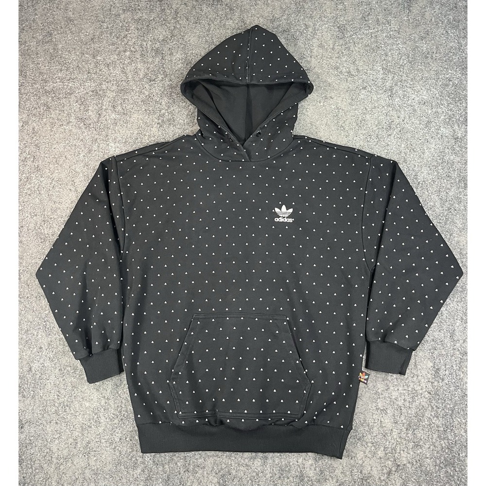 Adidas x Pharrell Williams Hu Hiking Hoodie Mens Small Black Pullover Streetwear